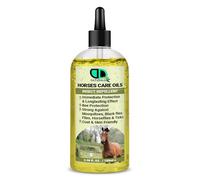 Horse Insect Repellent Care Oil | Immediate Protection & Long-lasting Protection, Strong Against Mosquitoes, Black Flies Files, Horse Flies & Tick Coat & Skin Friendly (100ml Clear Dropper)