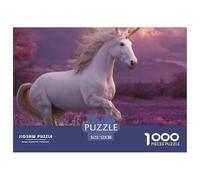 Horse Jigsaw Puzzles for Adult Challenging Puzzle Games The Impossible Challenge 1000 Pieces Difficult Hard Jigsaw Puzzles for Man And Woman with Letters on Back 52x38cm/1000pcs