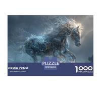 Horse Jigsaw Puzzles for Adult Challenging Puzzles The Impossible Challenge 1000 Piece Difficult Hard Jigsaw Puzzles for Man And Woman with Letters on Back 38x26cm/1000pcs