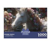 Horse Jigsaw Puzzles for Adult Educational Game The Impossible Challenge 1000 Piece Difficult Hard Jigsaw Puzzles for Man And Woman with Letters on Back 38x26cm/1000pcs