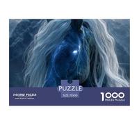 Horse Jigsaw Puzzles for Adult The Impossible Challenge 1000 Piece Difficult Hard Jigsaw Puzzles for Man And Woman with Letters on Back 70x50cm/1000pcs