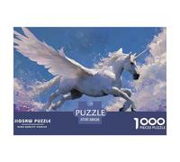 Horse Jigsaw Puzzles for Adult The Impossible Challenge 1000 Piece Difficult Hard Jigsaw Puzzles for Man And Woman with Letters on Back 38x26cm/1000pcs