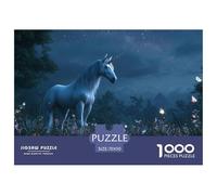 Horse Jigsaw Puzzles for Adult The Impossible Challenge 1000 Pieces Difficult Hard Jigsaw Puzzles for Man And Woman with Letters on Back 70x50cm/1000pcs
