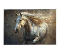 Horse Jigsaw Puzzles for Adults 1000, 1000 Piece Jigsaw Puzzles for Adults, 75x50cm Hard Impossible Wooden Puzzle, Challenging Game for the Whole for Women, Gifts for Men, Theme: (Autumn), -7151