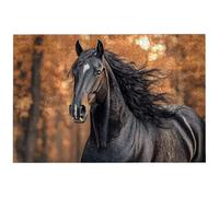 Horse Jigsaw Puzzles for Adults 1000, 1000 Piece Jigsaw Puzzles for Adults, 75x50cm Hard Impossible Wooden Puzzle, Challenging Game for the Whole for Women, Gifts for Men, Theme: (Autumn), -6585