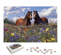 Horse Jigsaw Puzzles for Adults 2000, 2000 Piece Jigsaw Puzzles for Adults, Landscape Jigsaws with Exquisite Packaging Box, Impossible Puzzle for Home Decor, Gifts for Women, Gifts for Men, -5225