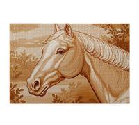 Horse Jigsaw Puzzles for Adults 3000, 3000 piece Jigsaw Puzzles for Adults, Challenging Wooden Jigsaws Puzzle for The Whole for Women, Puzzle for Home Wall Decor, Gifts for Women, Theme: Abstract Z-78