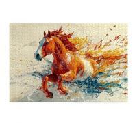 Horse Jigsaw Puzzles for Adults 5000, 5000 piece Jigsaw Puzzles for Adults, Challenging Wooden Jigsaws Puzzle for The Whole for Women, Puzzle for Home Wall Decor, Gifts for Women, Theme: Abstract F-88