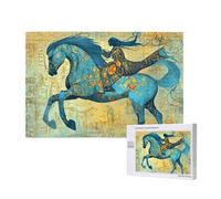 Horse Jigsaw Puzzles for Adults 5000, Animal Puzzles for Adults Wooden, Funny/Difficult/Impossible/Challenging Decompression Games, As a Birthday and Holiday Decor Gift for Women and Men M-494