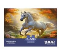 Horse Jigsaw Puzzles for Adults Kids 1000 Pieces Impossible Challenge Toy Educational Games Home Wall Art Extreme Difficulty Gift Set Relaxation 70x50cm/1000pcs