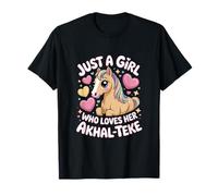 Horse Just a Girl who Loves her Akhal-Teke Akhal-Teke T-Shirt