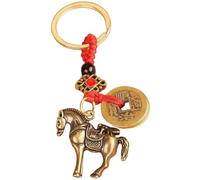 Horse Keychain Keychains Locket Wallet Keychain Tiny Backpack Keychain Key Holder for Purse Keychain Backpack Keyring Key Ring Purse Keychain Key Decoration Brass