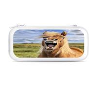 Horse Laughing Portable Carrying Case for Switch Protective Travel Hard Shells Game Card Storage Pouch Bag