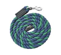 Horse Lead Rope,Cotton Rope Braid 5.9ft Pony Training Leash with 360° rotation Bolt Snap Clip 0.6“Thick for Horse Large Dog Sheep