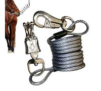 Horse Leads | Adjustable Shock Absorbing Elastic Farm Supplies,Heavy Lead Rope - for Farm Feeding Treat Outdoor Animal Livestock Poultry Stable Cattle Sheep Backyard Lawn