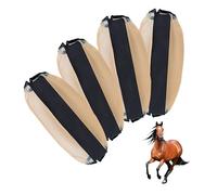 Horse Leg Anti-Mosquito Cover 4PCS, Universal Size Horse Leggings Fine Mesh,Breathable Boots Leg Wraps Boots Accessories for Relieves Joint Irritation/Hoof Damage/Muscle Fatigue