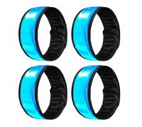 Horse Leg Bands - 4 Pieces Reflective Animals Foot Wraps | Horse Leg Bands With LED Light | For Grassland Stables Equestrian Night Riding Parades Farm Course Ranch, 35x4cm/13.78x1.57 Inches