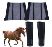 Horse Leg Guards - Horse Boots Set, Reusable Leggins Fly Boots | Maximum Fly Protection Horse Reusable Leggins Boots, Minimizes Leg Fatigue Reduces Stomping Fly Leggings Horse Boots for Horses