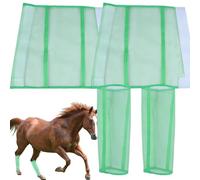 Horse Leg Guards, Reusable Fly Boots For Horses, Fly Boots, Fly Boots Horses, Minimizes Leg Fatigue Reduces Stomping