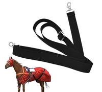Horse Leg Straps Adjustable - 52 Inch Waterproof Anti-Slip Straps Horse Blanket Rope Durable Livestock Fixing Equipment Stable Riding Equipment for Farm | Uses in Pf