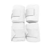 Horse Leg Wraps - 4-Pack Cotton Elastic Bandages | 98-Inch Thickened Horrse Calf Guards | Protective Leeg Support Wrapss for Equestrian Training Walking Outdoor Riding Farm Veterinary