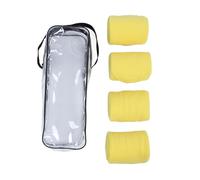 Horse Leg Wraps Horse Leg Bandage Horse Leg Guard Wrap Soft Fleece Protective Polo Leg Wraps for Equestrian Supplies 4PCS with Storage Bag (Yellow)