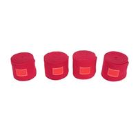 Horse Leg Wraps, Quick Disassembly Horse Leg Bandage Safe Multi Functional Lengthen Protecting Strong Support Practical for Indoor Outdoor (Red)