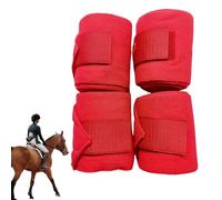 Horse Leg Wraps | Set of 4 Bandage Protectors for Horses | 250 cm Equestrian Accessories Front Protectors for Walking Training Jumping