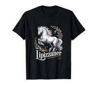 Horse Lipizzaner Elegant Rearing Stallion Art T-Shirt