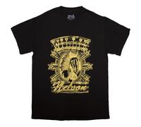 Horse Logo T Shirt Willie Nelson Black S