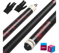 Horse LOTKEY Pool Cue - Canadian Maple Professional Pool Cue, 58 Inches Pool Cue, 20 Ounce Cue, Comes with 2 Pool Chalks, Pool Cue for Adults, Durable, Suitable for Pool Players