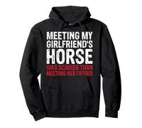 Horse Lover Boyfriend - Meeting My Girlfriend's Horse Pullover Hoodie