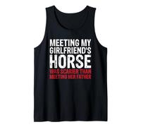 Horse Lover Boyfriend - Meeting My Girlfriend's Horse Tank Top