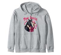 Horse Lover Cowgirl Western Rodeo Horseback Riding Life Zip Hoodie