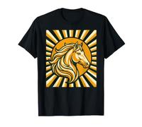 Horse Lover Equestrian Mustang Stallion Wild Riding T-Shirt