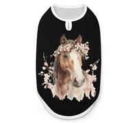 Horse Lover Funny Dog Vest Cute Sleeveless Pet Shirt Pullover Cats T-Shirts Tank Tops M