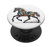 Horse Lover - Majestic Horse - Horse Graphic PopSockets Adhesive PopGrip