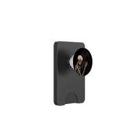 Horse Lover Skeleton Gothic Equestrian Art Halloween PopSockets PopWallet for MagSafe