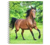 Horse Lovers 2027 6 X 7.75 Inch Spiral-Bound Wire-O Weekly Engagement Planner Calendar New Full-Color Image Every Week