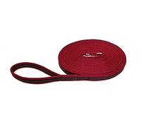 Horse Lunge Line/Large Dog Training Walking Lead Leash 25mm Padded Air Webbing Strong Very Soft Durable (5ft, 1.5 Metres) (Burgundy/Forest Green)