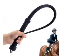 Horse Lunge Whip, Rubber Equestrian Whip with Comfortable Handle, Lightweight Horse Whip for Training, Costume Accessories, Cosplay & Training Tool for Stage Performance (1pc)