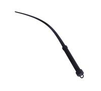 Horse Lunge Whip | Silicone Costume Whip Comfortable Handle Cosplay Costume Accessories Training Tool For Stage Performance Mjz466 (Black, 61x2.5x2.5cm)