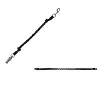 Horse Master Elastic Bungee Trailer Tie - Pony Shock Absorbing Cords Leash Extension Attachment Hooks Featuring Quick Release Trailer - Thick Straps Equestrian Lead Rope (Pink)