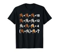 Horse Math Equation Puzzle Funny Algebra Teacher Student T-Shirt
