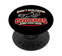 Horse Motivational Confidence Equestrian Cowgirl Attitude PopSockets Adhesive PopGrip