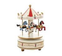 Horse Music Box Rotating Wooden Music Box Kit