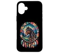 Horse Native American Indigenous Heritage Indian Pride Women Case for iPhone 16 Plus