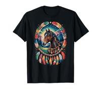 Horse Native American Indigenous Heritage Indian Pride Women T-Shirt
