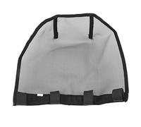 Horse Nose Net, Plastic Breathable Fine Mesh Nose Masks L Size, Black Ideal for Horses with Allergies and Respiratory Issues at Home or on the Farm