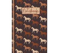 Horse Notebook: Cute Horse Lined Journal, Adorable Equestrian Gift, The Perfect Novelty Horse Gift for a Horse Rider - Chestnut